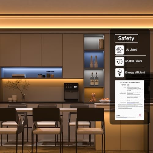 BTF-LIGHTING RGBW LED Strip Warm White 16.4ft 60LEDs/m DC12V UL Listed IP67 - Image 2