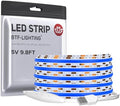 BTF-LIGHTING 5V USB COB LED Strip Lights 9.8FT Blue Color for TV by BTF-LIGHTING