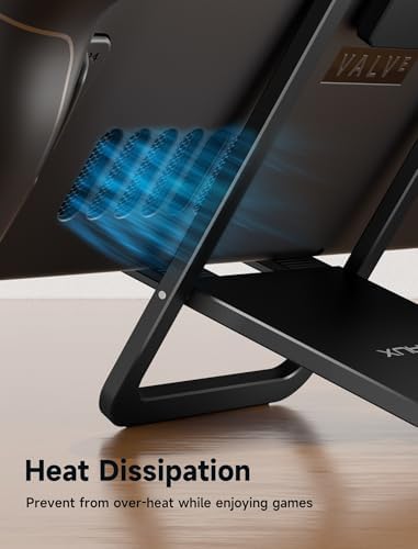 JSAUX Universal Tablet Stand, Fold-Flat Adjustable Holder, Black - Image 5
