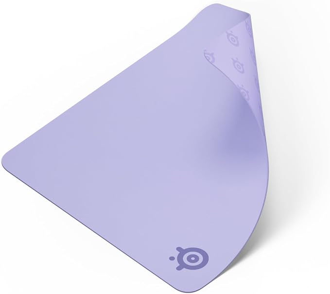 SteelSeries QcK Cloth Gaming Mouse Pad - Exclusive Micro-Woven Surface - Optimized for Gaming Sensors - Maximum Control - Size L - Lavender by Unknown