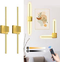 Torchlet Battery Operated Wall Sconces Set of 2, Rechargeable Wall Lights by Torchlet