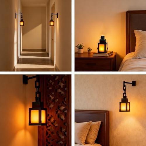 Pixel Lantern Night Light - 16 Color Changing LED Mood Light with Remote Control, Desk & Wall Mountable, Dimmable Timer for Bedroom, Nursery, Gaming Room Decor Gift 1 Pcs - Image 6