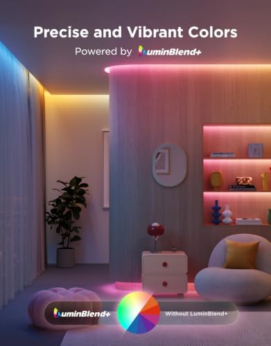 Govee LED Strip Lights 2, 9.8ft, RGBWWIC, 1000K to 10000K White Light, WiFi - Image 2