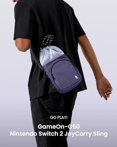 tomtoc Sling Crossbody Bag for Nintendo Switch 2/ Switch OLED Slim Case - Image 3