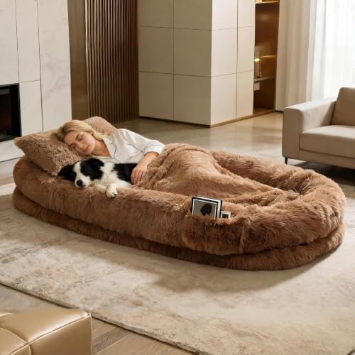 Human Dog Bed - Extra Large Dog Bed for Humans 71''x45''x12'' by FollowUs