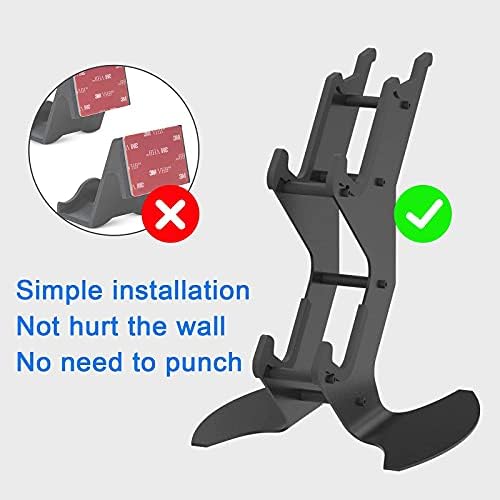 NBCP Controller Holder, Game Controller Rack Headset Stand for Xbox Series X S/Xbox one / PS5 / PS4 / NS/PC/Headset, Aluminum Metal Mount Universal Organizer for Video Game Accessories - Image 6