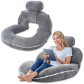 INSEN Reading Pillow, Back Pillow for Sitting in Bed and Couch, Gaming Pillow for Adults, Sit Up Support for Bed by INSEN