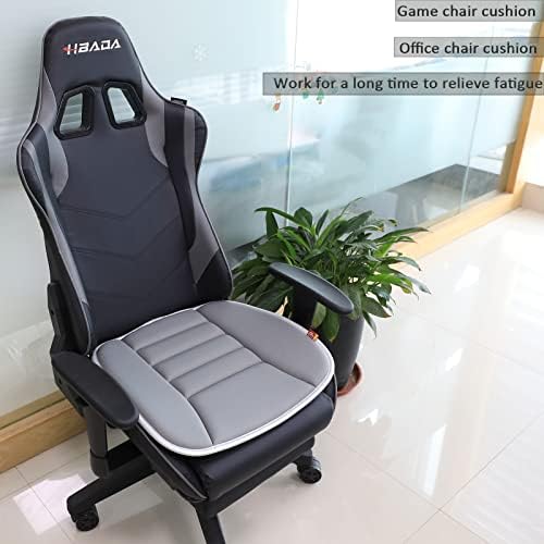 Car Seat Cushion Pad for Driving, Chair Cushion for Office/Truck with Memory Foam, Seat Cushion Comfortable and Durable, Gray - Image 6