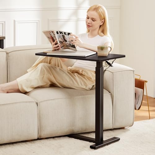 Sweetcrispy Overbed Table, Bedside Table, Mobile Standing Desk - Image 2