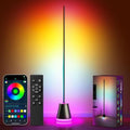 Keepsmile Smart RGB LED Corner Floor Lamp,172 LEDs Bright Standing Lamps for Living Room with APP and Remote,Modern Floor Lamp with Music Sync and 16 Million Colors, Ambient Lighting for Bedroom by KEEPSMILE