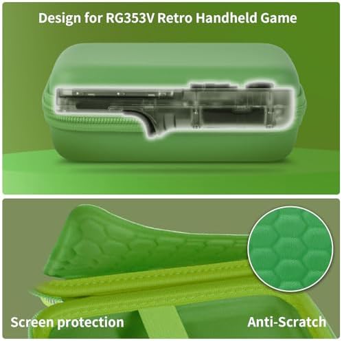 PAIYULE Travel Carrying Case for R36S RG353V RG353VS Handheld Game Console - Image 3