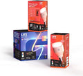 LIFX Lightstrip Bundle with 80" Color Smart LED Lightstrip and Two 1100 Lumen Smart Light Bulbs on E26 Base, 3 Piece Set by LIFX