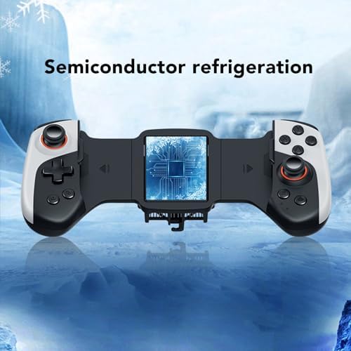 Heayzoki Mobile Gaming Controller, BT Mobile Game Controller, Cooling Telescopic Gamepad, 7 Fan Blades with RGB Light Effects, for Android, for IOS, for - Image 2