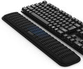 MEKASS Keyboard Wrist Rest, Soft Memory Foam Wrist Support, Keyboard Hand Rest Pad for Wrist Pain Relief, Keyboard Wrist Guard for Long Hours of Work, Gaming, Studying（Classic Black） by Mekass