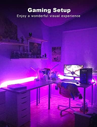 DAYBETTER Smart RGB Led Strip Lights, 200ft Led Lights for Bedroom with App Control, Multicolor Changing Led Light Strips Apply for Home Decor, Living Room, Kitchen, Home Party Decoration - Image 3