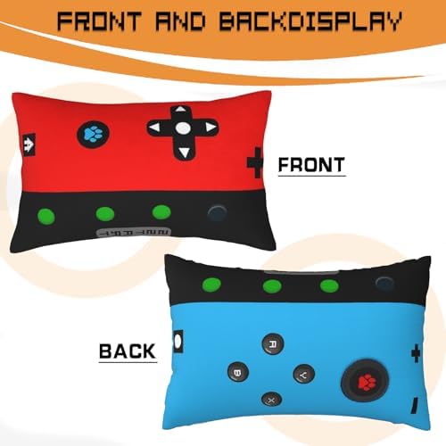 Gamer Gifts for Teen Boys, Gaming Boy Room Decor, Gaming Accessories for Teen Boy, Gamer Pillow Case Flannel Material，20x12 inches-2Pack ((No Inserts) - Image 3