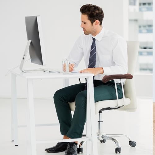Vin Beauty Office Chair Armrest Covers, 2Pcs Office Removable Arm Rest Covering, Elastic Chair Armrest Covers, Office Seat Hand Rest Protector, Arm Covers Protectors for Office Chair(Coffee) - Image 7