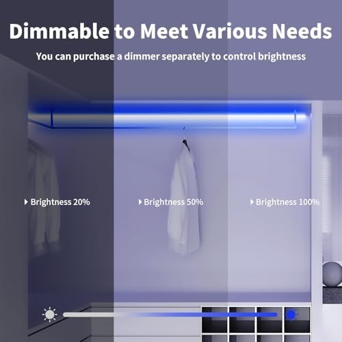 iNextStation Blue LED Light Strip 16.4FT Neon Rope Lights (with DC12V Plug) - Image 3