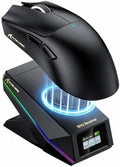 ATTACK SHARK X11PRO V2 Wireless Gaming Mouse with Charging Dock-Black/Tape by ATTACKSHARK