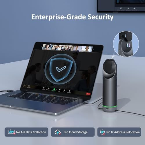 NexiGo Meeting 360 Ultra (Gen 3), Enhanced All-in-One Conference Camera System, Multi-Camera Setup, 8K Capture, AI-Powered Framing and Auto Tracking, for Medium to Large Meeting Rooms - Image 3