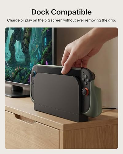 Belkin Nintendo Switch 2 Grip Case, Ergonomic, Dockable, Quick-Release Grip - Image 4