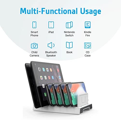 Unitek Adjustable Universal Multi Device Organizer Stand-No Charging Port - Image 2