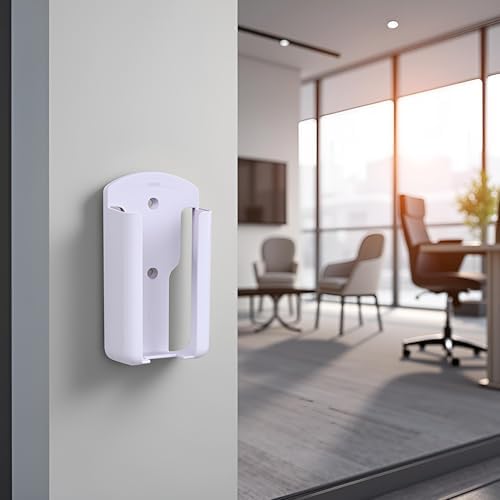 White Air Conditioning Controller Stand,Remote Control Holder Rack,Organizer Self Adhesive Media Storage Box,Case Free Stand,Applied to School,Office and Homes,Air Conditioner Parts and Accessories - Image 3