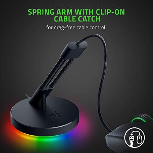 Razer Gaming Mouse Bungee V3 Chroma, Drag-Free Wired Mouse Support, Black - Image 2
