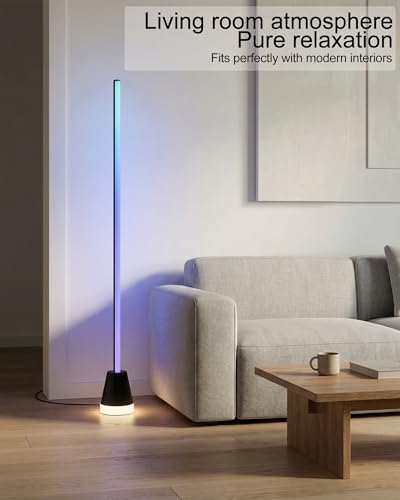 Smart LED Corner Floor Lamp 1000LM Dimmable - Image 7