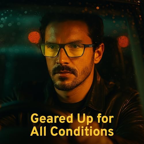 Titan Gaming Glasses, Blue Light Blocking, Night Driving Glasses for Men, Computer Protection, Gift for Gamers - Image 2