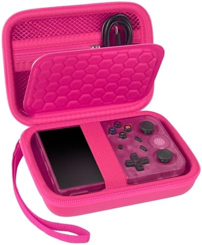 PAIYULE Travel Carrying Case for R36S RG353V RG353VS Handheld Game Console by paiyule
