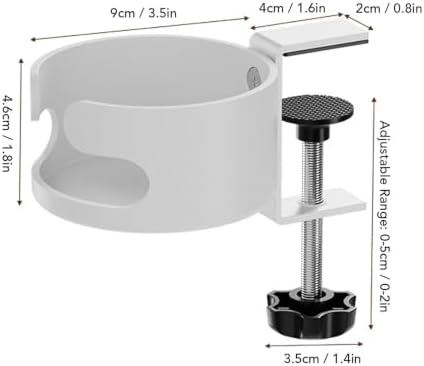 Diydeg Desk Cup Holder, Multi Purpose Table Cup Holder Modern Minimalist Table Water Bottle for, Porch Swing, Patio Chair - Image 7