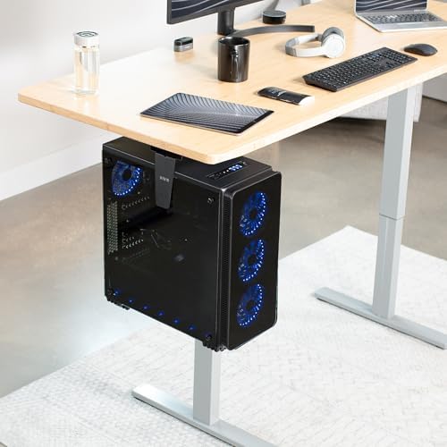 VIVO Black Under Desk and Wall Office PC Mount, MOUNT-PC01 - Image 5