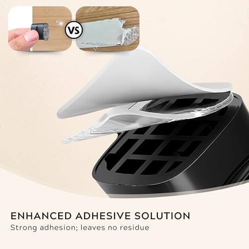 Magnetic Cable Clips Organizer, 10 Pack Cord Organizer, Cable Management Under Desk for Home Car Office, No Residue Adhesive for Wall, Surface, Charging Cable Magnetic Cable Organizer Storage Holder - Image 5