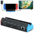 iPLYGAM Switch1 TV Dock with 1000Mbps Ethernet LAN Port/4K HDMI Port, Portable Switch Docking Station for Nintendo Switch/Switch OLED, Replacement Official Switch Dock Base Stand (NO Cable Included) by Unknown