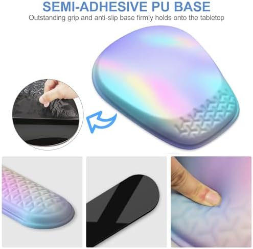 Ergonomic Mouse Pad with Wrist Rest, Memory Foam Support for Office - Image 4
