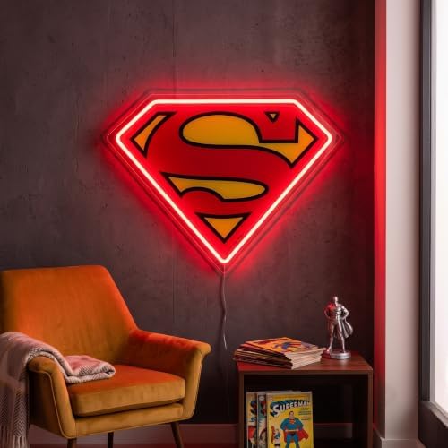 Silver Buffalo Superman Logo Classic Boxed Style, Wall Art - Image 6