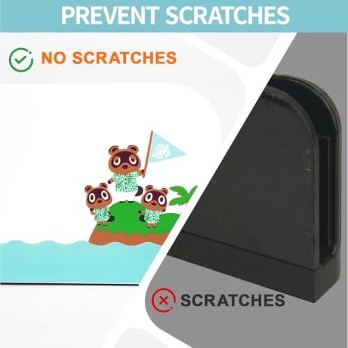 TIKOdirect Faceplate Cover for Nintendo Switch 2 Charging Dock, Hard PC Slim Shell Anti-Scratch [No Screwdriver Installation] Faceplate Protection Shell Case for Switch 2 Dock, Animal Crossing - Image 3
