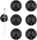 Shintop 6pcs Cord Holder for Nightstand, Self-Adhesive Cable Clips by Shintop
