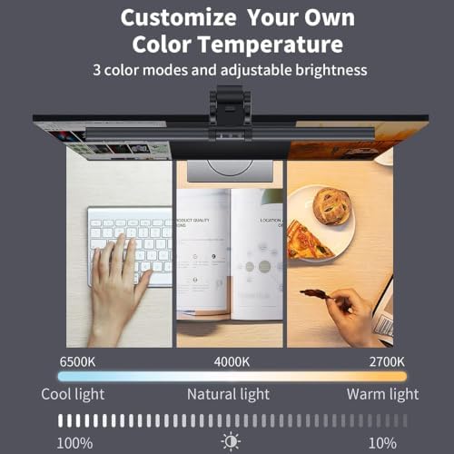 16.14" Monitor Light Bar,250LM USB LED Desk Lamp,Home Office Gaming - Image 4