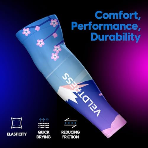 Gaming Arm Sleeve for PC Gamers - Breathable Wrist & Forearm Support, Ideal for FPS Aiming, Koi & Sakura Designs - Image 2