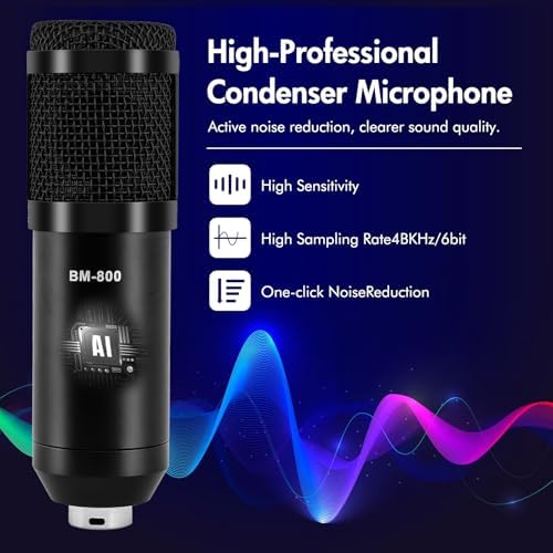 Also GO Podcast Equipment Bundle, V10XPRO Audio Mixer with Voice Changer - Image 3