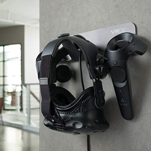VRGE VR Wall Mount Storage Stand Hook - for Meta/Oculus Quest 3/2 - Rift-S - HTC Vive Pro - PS5 VR2 - Valve Index and Mixed Reality Headsets - Image 7