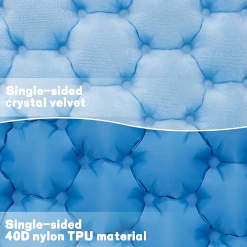 ONTYZZ Inflatable Seat Cushion Lightweight Airplane Seat Cushion | Stadium Seat Travel Cushion for Climbing Hiking Office Airplane - Image 5