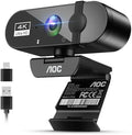 AOC 4K Webcam for PC, Streaming Computer Camera with Noise-Canceling Mic by AOC