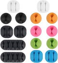 Shintop 6pcs Self-Adhesive Cable Clips for Computer, Electrical, Charging by Shintop