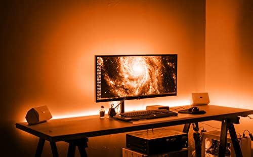 LED Neon Lights Strip White 16.4FT/5M 12V DC Waterproof Flexible Neon Led Light for Indoors Outdoors Decorn (Orange, 1Pc：No Adapter, No Accessories) - Image 4