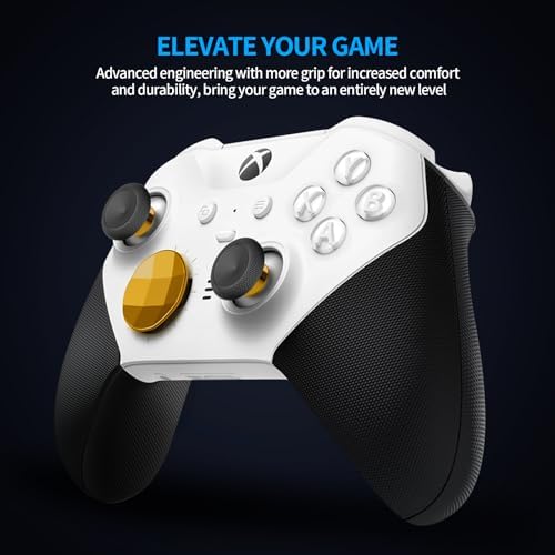 Complete Component Pack Replacement Parts Repair Accessories Kit with Storage Case, Charging Dock and Cable, 6 Thumbsticks, 4 Paddles, 2 D-Pads for Elite Series 2 and Core Controller - Image 4