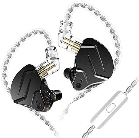KZ ZSN PRO X IEM Earphones Dual Driver in Ear Monitor 1BA 1DD Wired Earphones HiFi Gaming Earbuds for Phone Computer Tablet by CCA