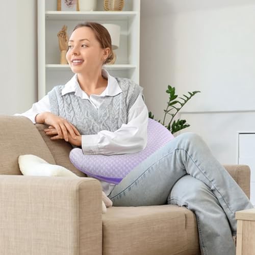Reading Pillow for Gaming, Lap Desk Pillow for Sitting in Bed or Couch, Ergonomic Arm Support Pillows for Crochet, Crafting, Knitting,Playing & Working (23.6 * 22.8") - Image 6